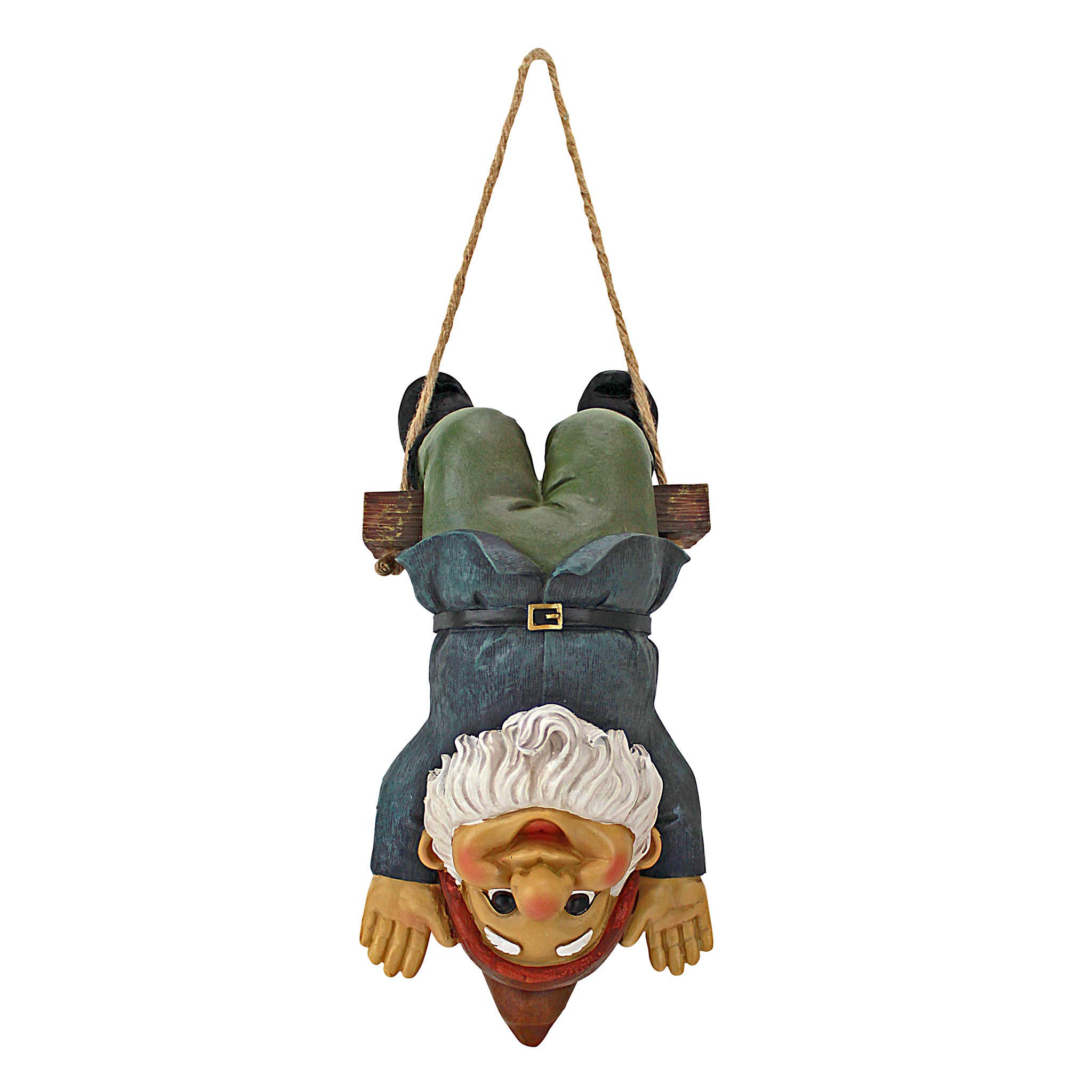 Amazon.com : Design Toscano Alfie the Acrobat: Swinging Gnome